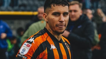 Gustavo Puerta, feliz en Hull City