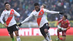 Con una ráfaga, River goleó a Aldosivi