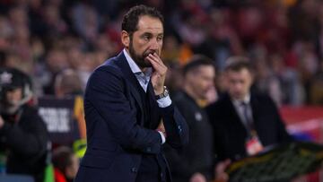 Machín, entrenador del Sevilla.