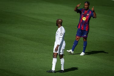 Claude Makélélé y Ronaldinho.