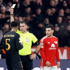 Which Real Madrid players are one booking away from quarterfinal suspension?