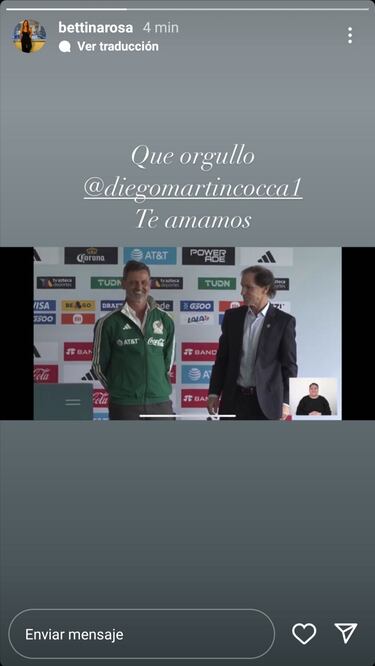 La emotiva felicitación a Diego Cocca por parte de su familia