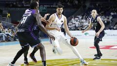 2021 11 07 MADRID. BALONCESTO 21 22 PARTIDO CORRESPONDIENTE A LA JORNADA 09 DE LA LIGA ENDESA QUE ENFRENTA AL REAL MADRID Y AL BILBAO BASKET EN EL WIZINK CENTER.
 
 FOTO: VICTOR CARRETERO/REALMADRID.COM