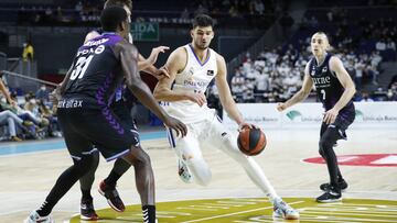 2021 11 07 MADRID. BALONCESTO 21 22 PARTIDO CORRESPONDIENTE A LA JORNADA 09 DE LA LIGA ENDESA QUE ENFRENTA AL REAL MADRID Y AL BILBAO BASKET EN EL WIZINK CENTER.
 
 FOTO: VICTOR CARRETERO/REALMADRID.COM