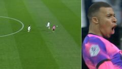 Mbappé otra vez rompe esquemas: corrió 45m en 5 segundos y anotó doblete