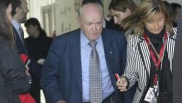 <strong>ESPERANZAS.</strong> Di Stéfano tiene la esperanza de que España de un golpe de autoridad en la próxima Eurocopa y se pueda alzar con el triunfo final.