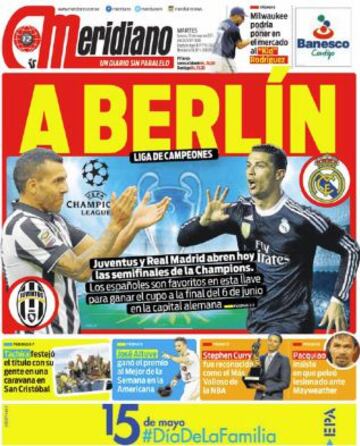 Portadas de la prensa deportiva
