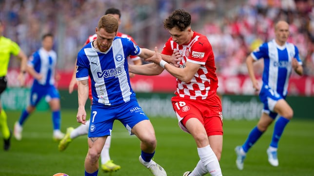 Carlos Vicente es glorioso para el Alavés