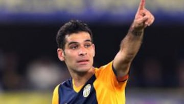 Rafael M&aacute;rquez durante un partido del Hellas Verona la temporada anterior.