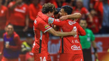 Toluca (3-0) Tigres: Resumen del partido y goles