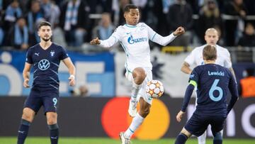 Barrios, presente en empate de Zenit que jugará Europa League