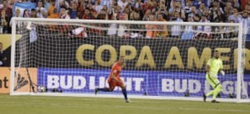 Así festejó la Roja su título Centenario