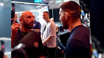 Topuria se reencuentra con Volkanovski y aparece Oliveira: lo que pasó ya es historia de la UFC