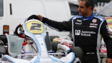 Juan Pablo Montoya ocupa la segunda posición en la Carrera de las Estrellas 2014.