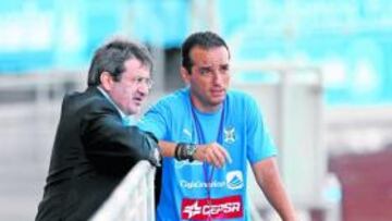 <b>SINTONÍA PERFECTA. </b>Llorente y Oltra coinciden en casi todo y han consensuado la política de fichajes.