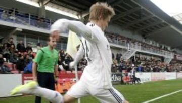 SE QUEDA EN EL CASTILLA. Odegaard estará un año más en el filial a las órdenes de Zidane.