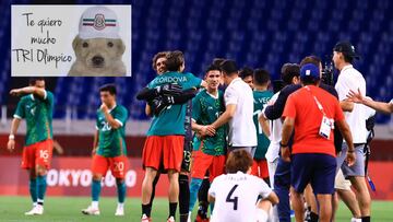 La afición mexicana se desborda en felicitaciones para el Tri Olímpico