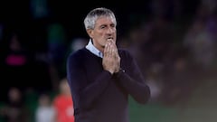 Setién: "¿Cambiar yo? ¿Podéis cambiar a Mou, el Cholo o Pep?