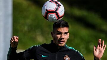 Andr&eacute; Silva, con Portugal. 