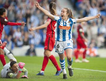 Así fue la celebración de la Real Sociedad tras su pase a la final