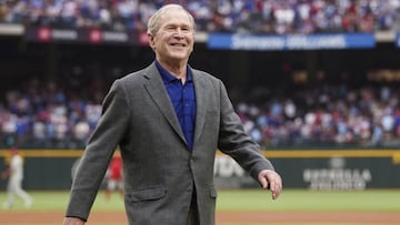 An avid baseball fan and part of the Texas Rangers’ establishment, the former president has the honor of getting things started in this year’s World Series.