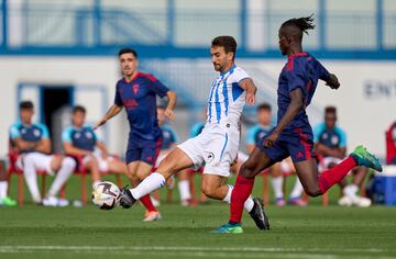 Juan Mu?oz, en un lance del partido.