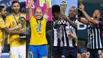 Los regios dominaron la Liga MX femenil y varonil en 2019