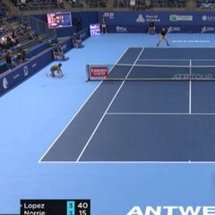 Feliciano se deshace de Norrie y espera a Wawrinka