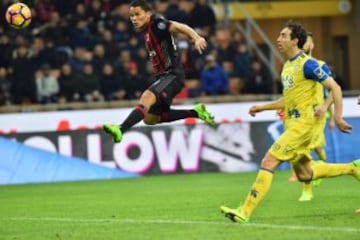 El próximo partido de Bacca será ante Juventus.