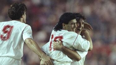 When Maradona met Gazza