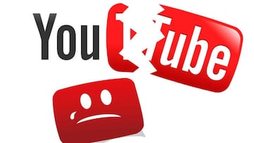 YouTube se ha caído durante 10 minutos