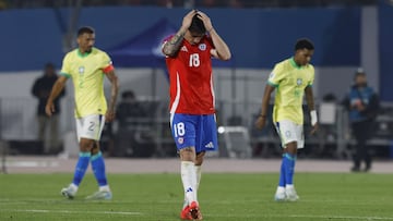 Chile vs Brasil, eliminatorias al mundial 2026