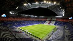 Groupama Stadium, estadio del Olympique de Lyon. 