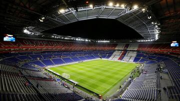Groupama Stadium, estadio del Olympique de Lyon.
