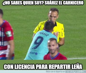 Los mejores memes del partido Granada-Barcelona