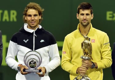 Djokovic arrolla a Nadal y ya empata a títulos con Agassi