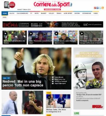 Portadas de la prensa extranjera