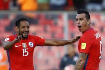 Las mejores imágenes del partido entre Chile y Venezuela