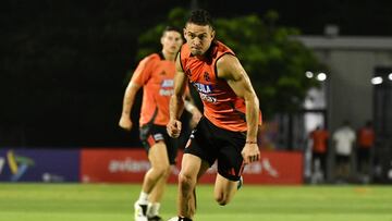 Entrenamiento Selección Colombia en Barranquilla.