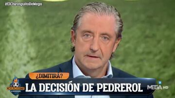 Pedrerol y su dimisión: "Tenía la decisión tomada..."