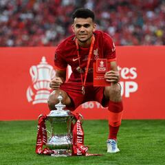 Luis Díaz, la figura en la final de FA Cup