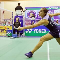 Carolina Marín sufre pero pasa a cuartos en Dinamarca