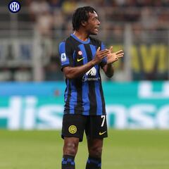 Juan Guillermo Cuadrado será titular por primera vez en Inter