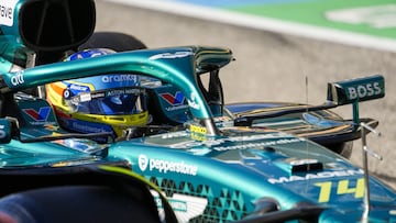 Fernando Alonso (Aston Martin AMR25). Austin, Estados Unidos. F1 2025.