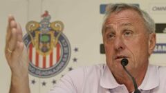 Conferencia de prensa de Johan Cruyff en octubre de 20112