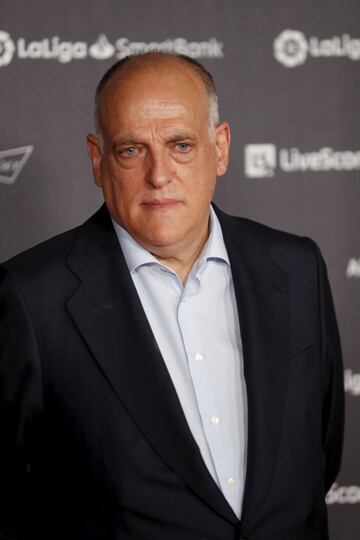 Javier Tebas, presidente de la Liga Nacional de Fútbol Profesional.
