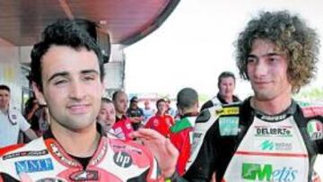 Barberá junto a Simoncelli.