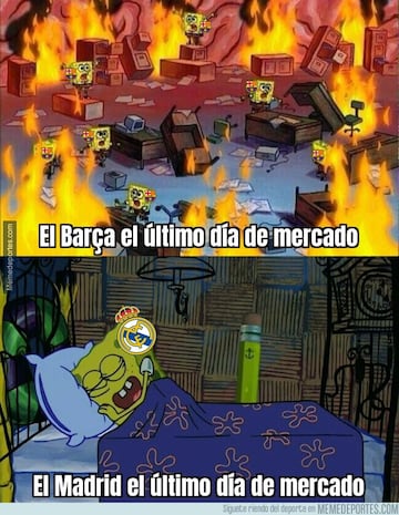 Los memes más divertidos del mercado de fichajes