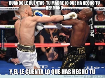 Los mejores memes del Mayweather-McGregor