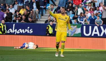 El Málaga se estrella contra una muralla llamada Juan Soriano